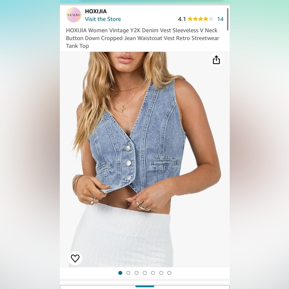 Denim Vest